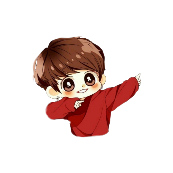 БТС арт Чиби Чонгук