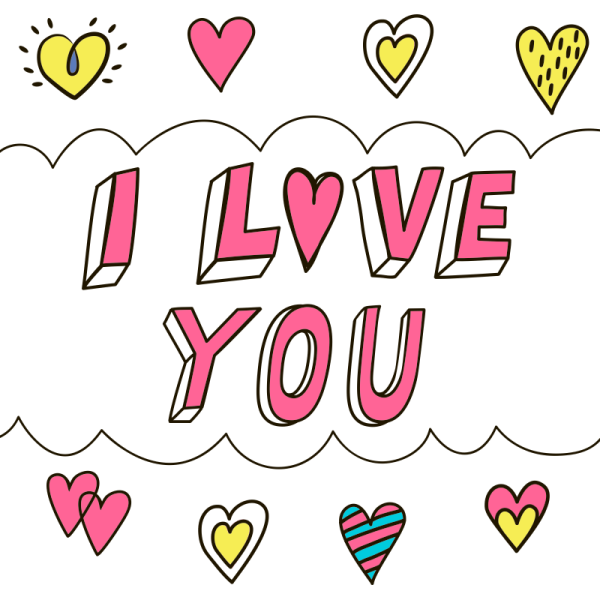 Стикеры для влюбленных