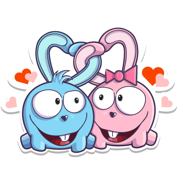 Стикеры любовь