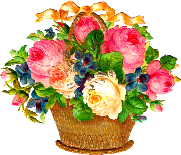 Стикер букет цветов