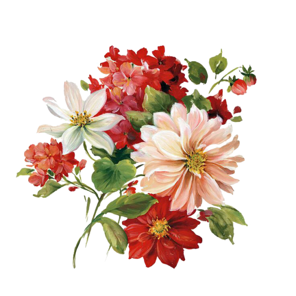 Стикеры цветы