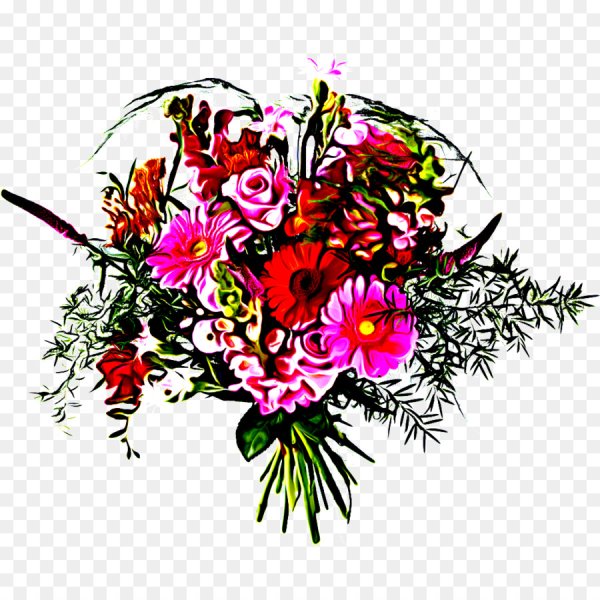 Стикер букет