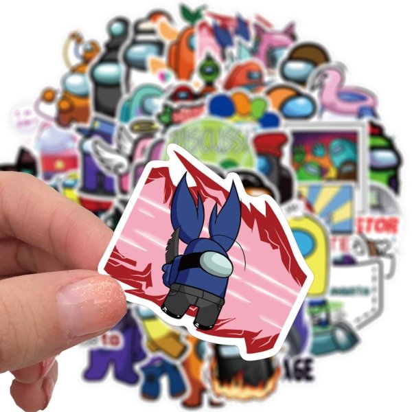 Among us розовый персонаж