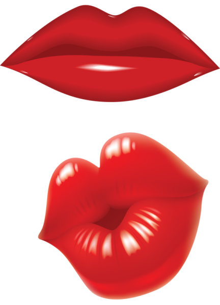 Губки поцелуй
