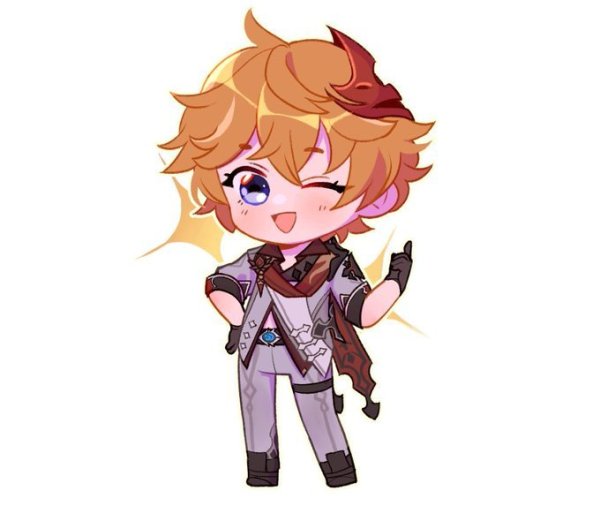 Genshin Impact Aether Чиби