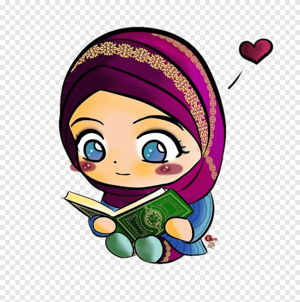 Хиджаб мультяшные