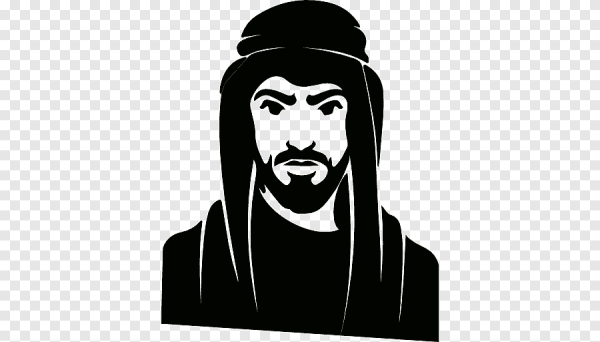 Стикер мусульманка