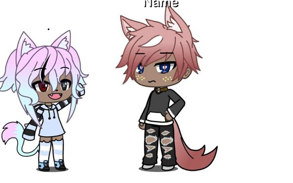 Стикеры гача лайф