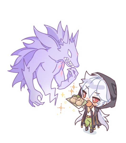 Мона Геншин Чиби