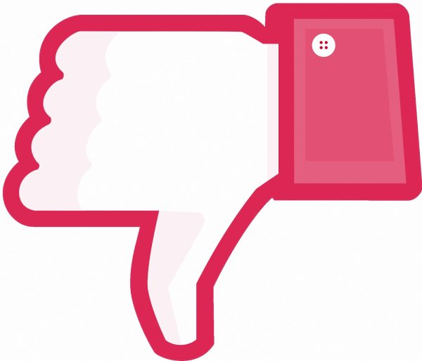 Значок дизлайка