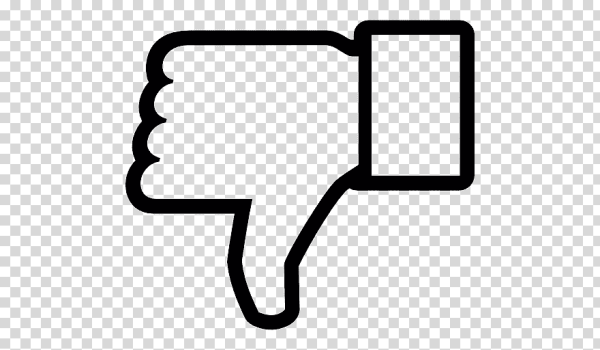 Пиктограмма лайк дизлайк