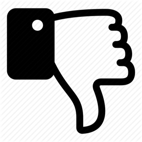 Значок дизлайка