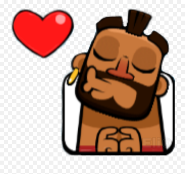 Clash Royale эмодзи без фона