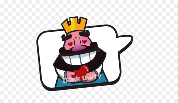 Король из клеш рояль эмодзи