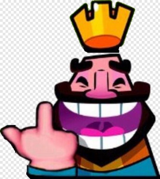 Эмоции короля из Clash Royale