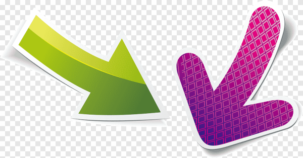 Стильная стрелочка