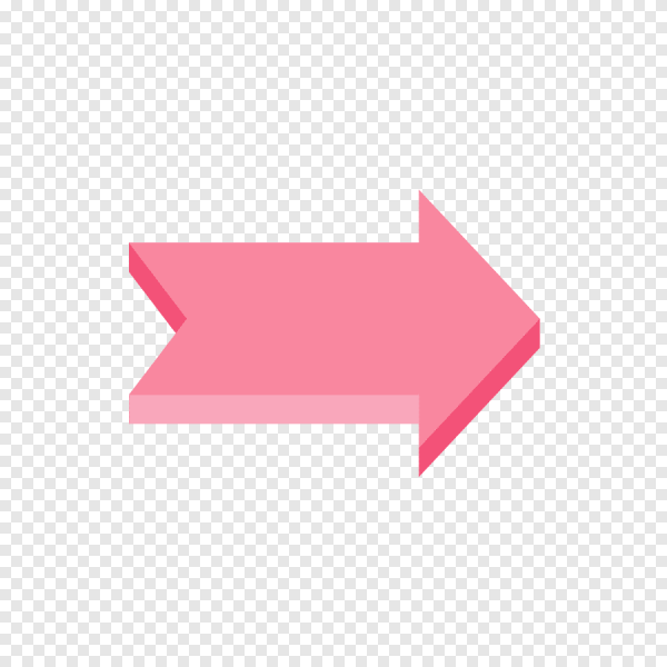 Розовая стрелка