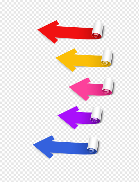Цветные стрелочки