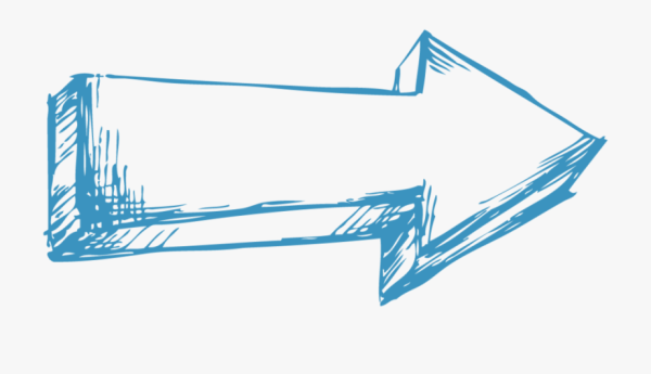 Стрелка карандашом