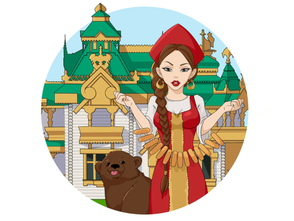 Стикер "Россия"