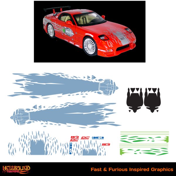 Шрифт Форсаж