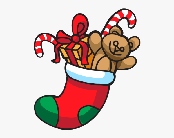 Новогодние Стикеры на прозрачном фоне