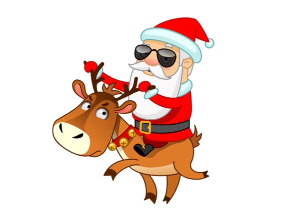 Дед Мороз значок