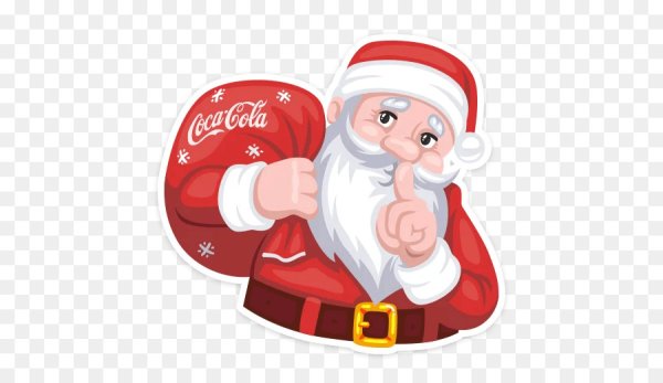 Новогодние наклейки вектор