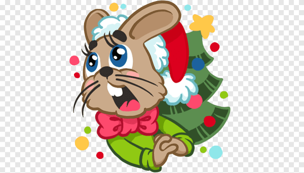 Наклейки "новый год. Олень"