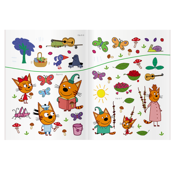 Наклейка - кот 3