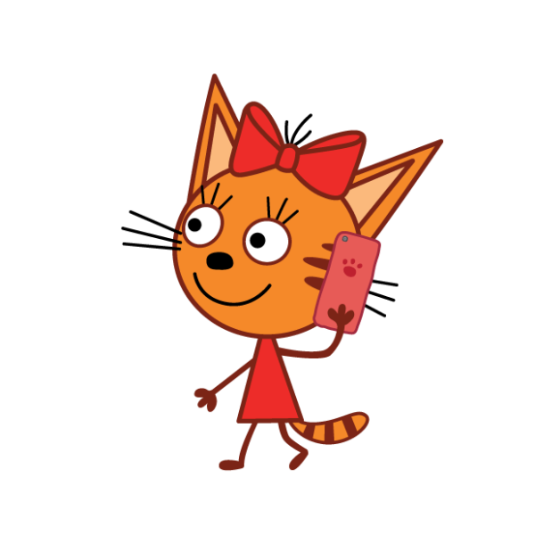 Наклейка - кот 3