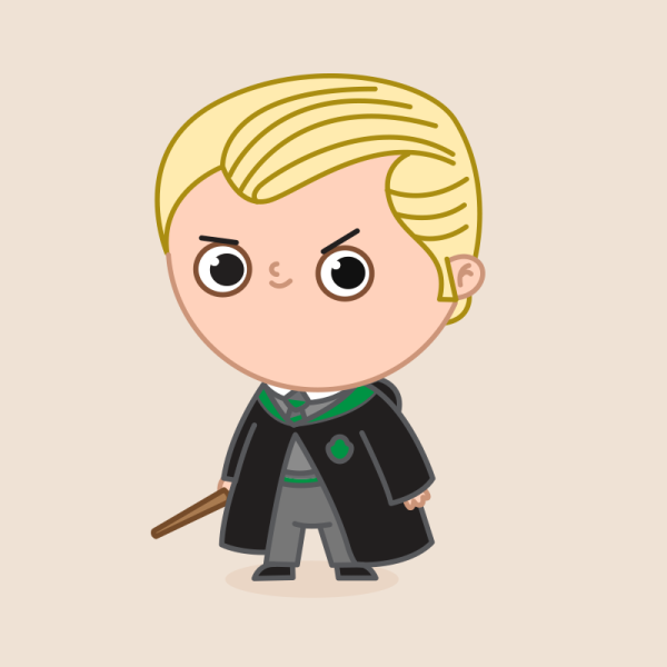 Гарри Поттер Стикеры Драко Малфой