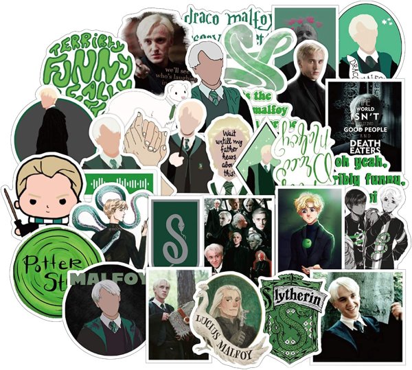 Наклейки Слизерин Драко Малфой