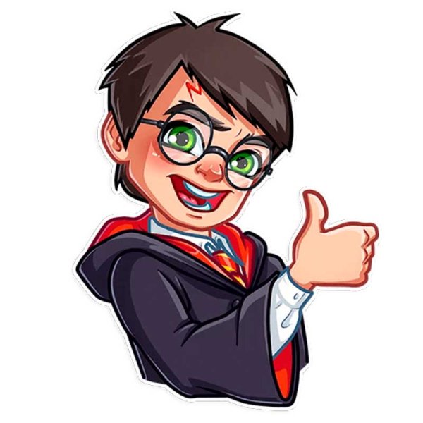 Наклейки Гарри Поттер Сова