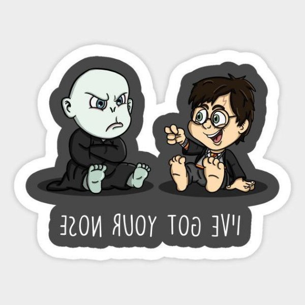 Стикеры в стиле Гарри Поттера