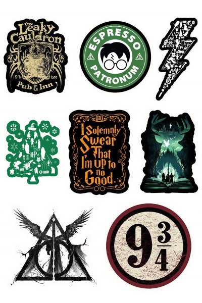 Стикерпак Гарри Поттер печать