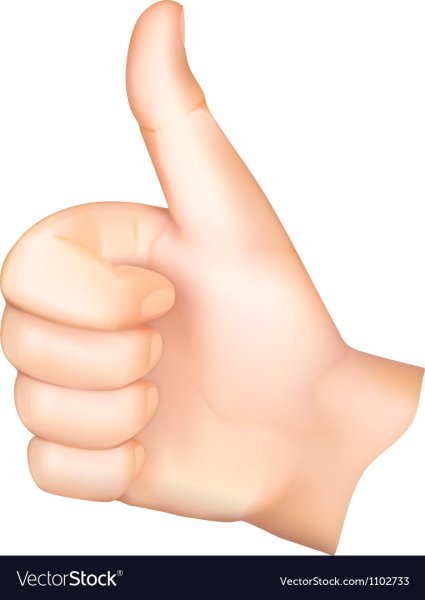 Знак большой палец