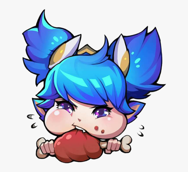 Стикеры лига легенд Поппи