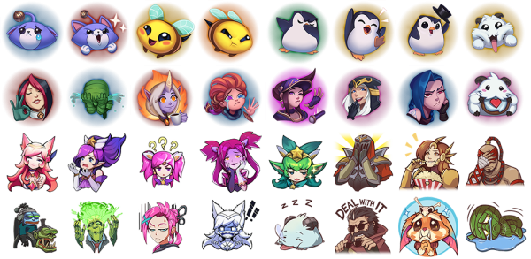 Наклейки League of Legends