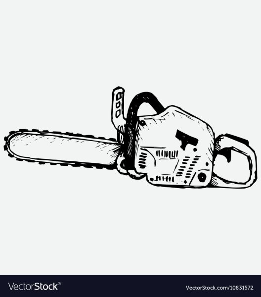 Бензопила эскиз
