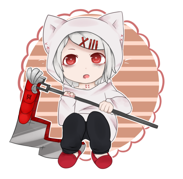 Чиби аниме гуль