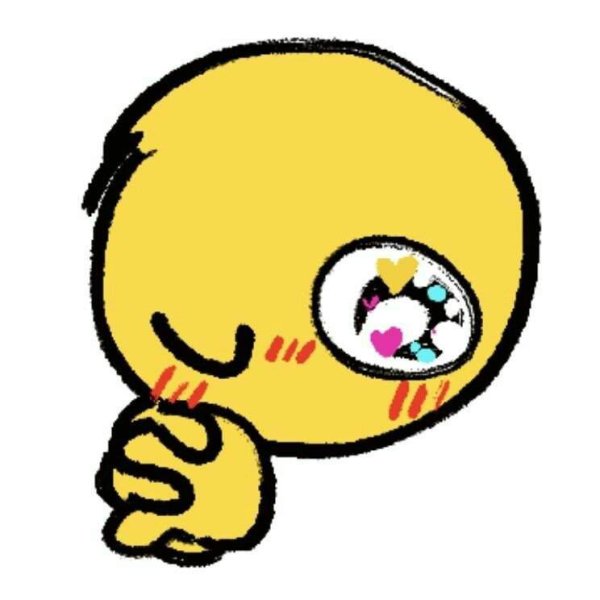 Смайлик с текущей слюной