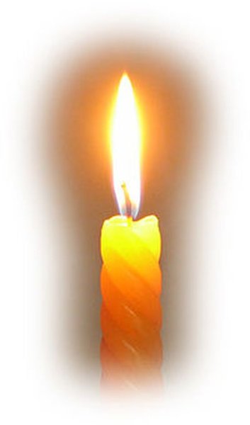 Свеча горела