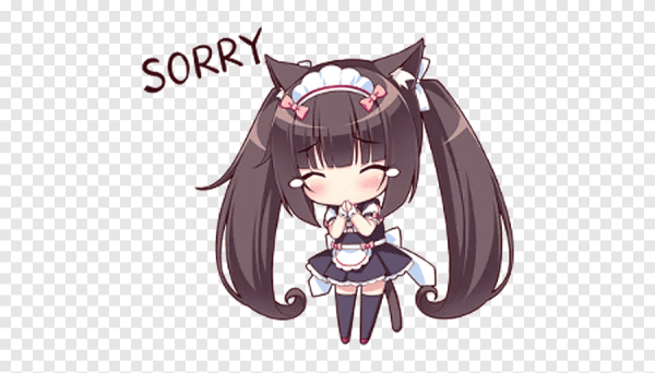 Некопара Чиби Стикеры