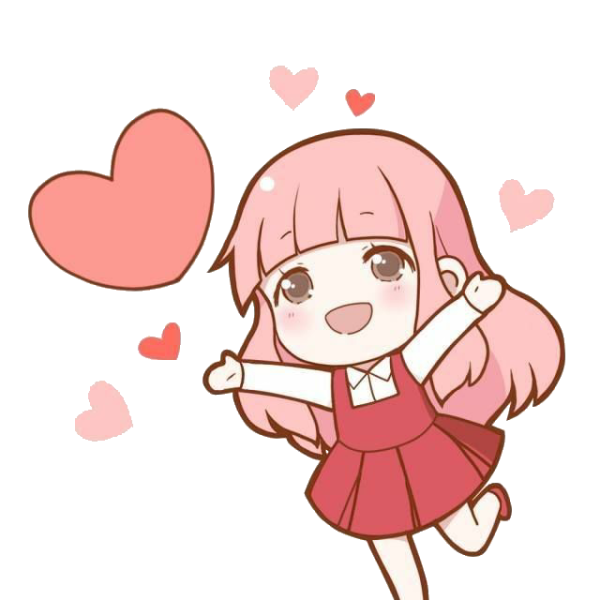 Чиби с сердечком