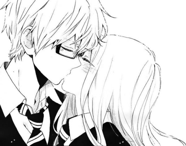 Аниме поцелуй