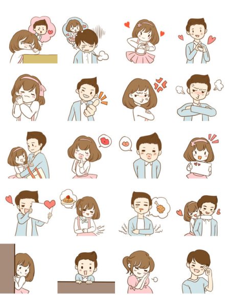 Стикеры чувства