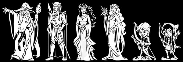 Стикеры Властелин колец