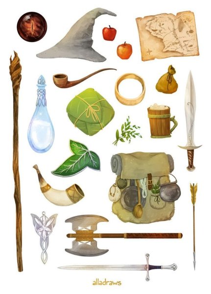 Стикеры Хоббит