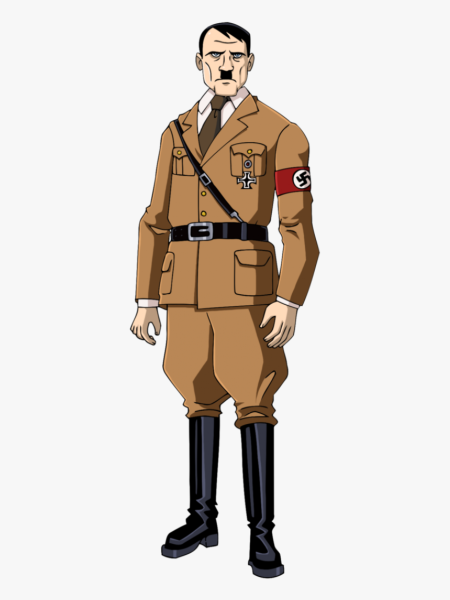 Адольф Гитлер мультяшный